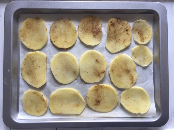 #美的电炉# Crispy Cumin-flavored Potato Chips recipe