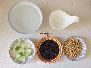 Celery Black Rice Soy Milk recipe