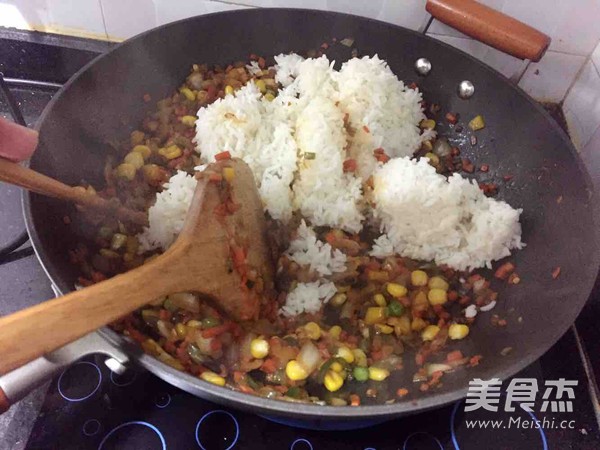 Golden Fried Rice recipe