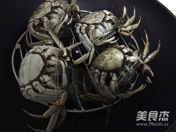 Steamed Hairy Crabs recipe