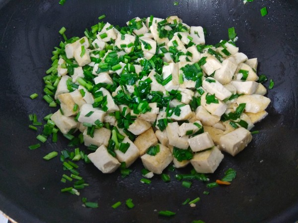 Leek Tofu recipe