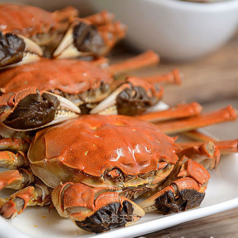 【steamed Hairy Crab】--- The Most Delicious in Autumn recipe