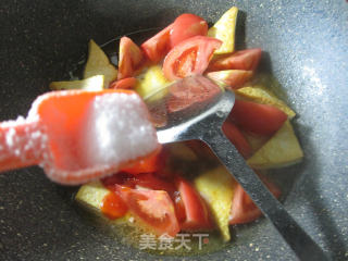 Stir-fried Lao Tofu with Tomato recipe