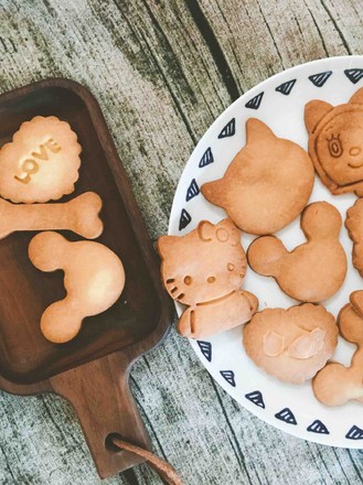 Cartoon Biscuits (do this for Those Who Don’t Have Eggs at Home)