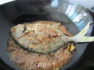 Braised Pomfret recipe