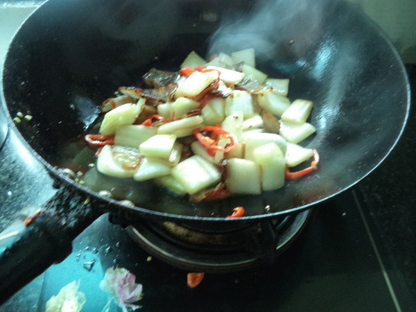 Chinese Cabbage Roasted Pork recipe