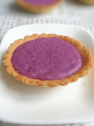 Purple Sweet Potato Cheese Tart