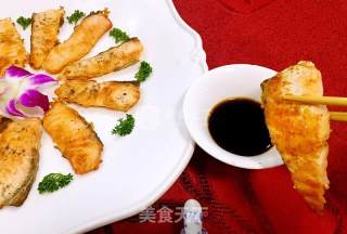 Pan-fried Salmon with Black Pepper recipe