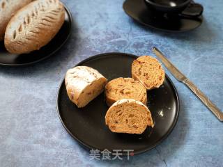 Soft European Buns with Wheat Germ and Red Dates recipe