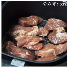 Air Fryer Version Honey Sauce Barbecued Pork recipe