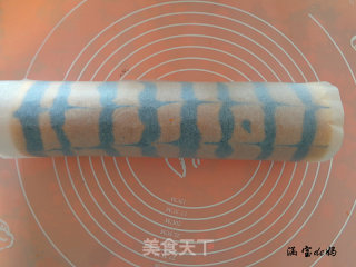 #aca Da600厨机# Trial of Chiba Pattern Cake Roll recipe