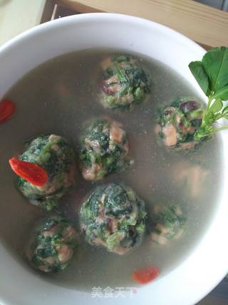 Wild Vegetable Yuanzi recipe