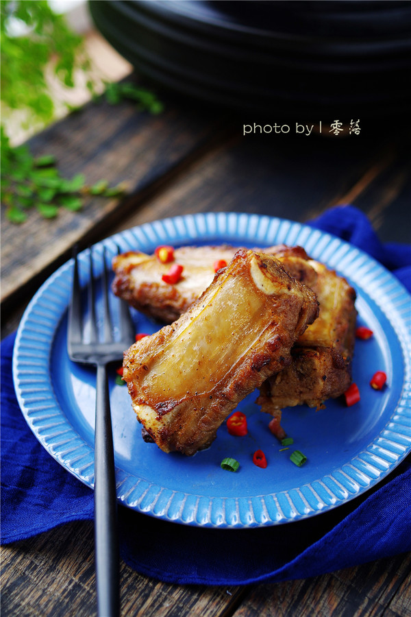 Garlic Hand Grab Ribs recipe