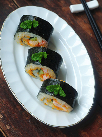 Seaweed Shrimp Roll recipe