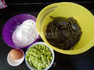 Edamame Noodle Drag Crab recipe