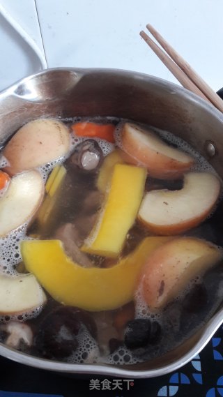 Apple and Yam Pork Bone Soup recipe