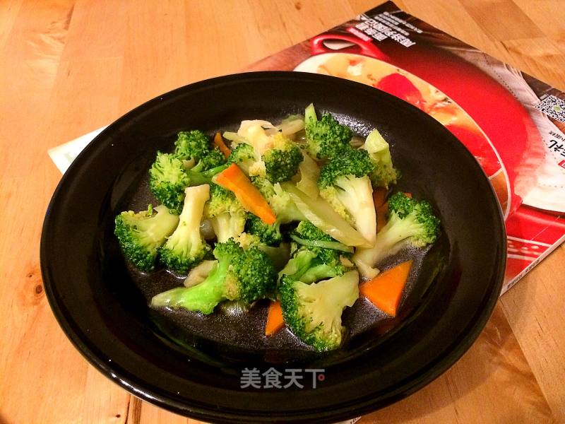 Broccoli in Oyster Sauce recipe