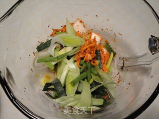 Homemade Korean Kimchi (cabbage) recipe