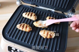 #东 Shot Steak Machine# Mustard Honey Chicken Wings recipe