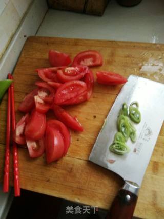 Scrambled Eggs with Tomatoes recipe