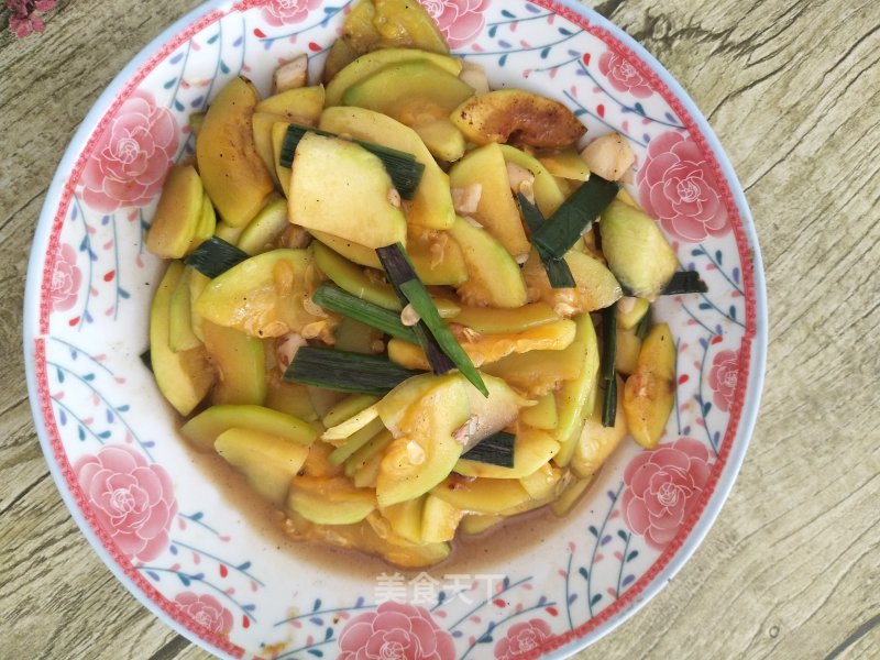 Vegetarian Fried Pumpkin recipe