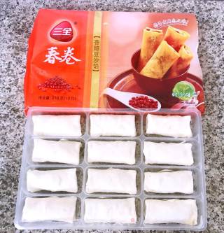 Crispy Fried Bean Paste Spring Rolls recipe