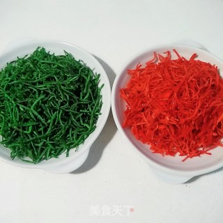 Homemade Green Red Silk recipe