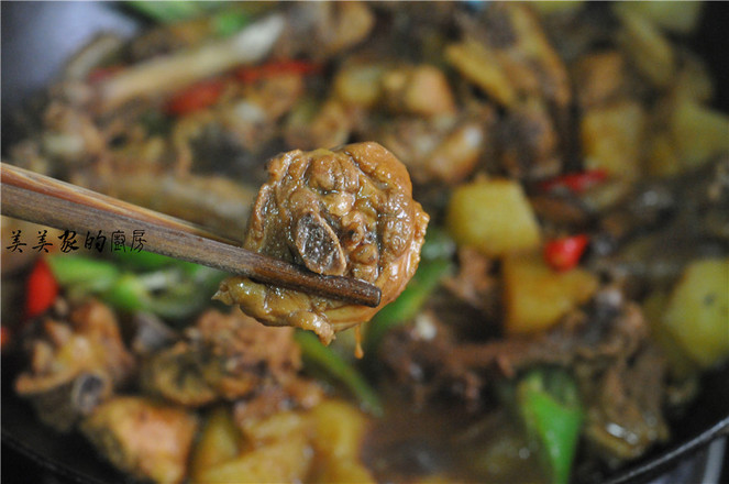 Yellow Braised Chicken Rice recipe