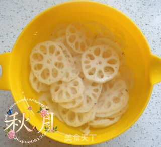 Rouge Lotus Root Slices recipe