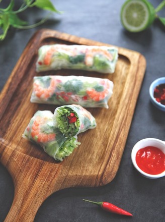 Say Goodbye to this Spring with The Freshest Spring Rolls recipe