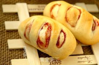 #aca烤明星大赛#fancy Jam Bread recipe