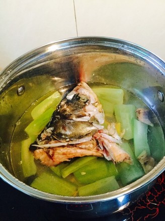 White Melon Fish Head Soup recipe
