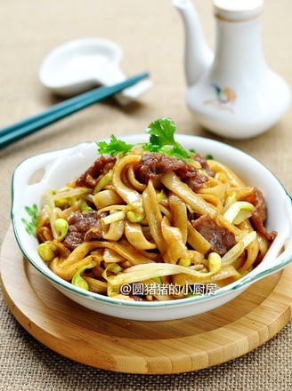 Cantonese Dry Stir-fried Beef He recipe