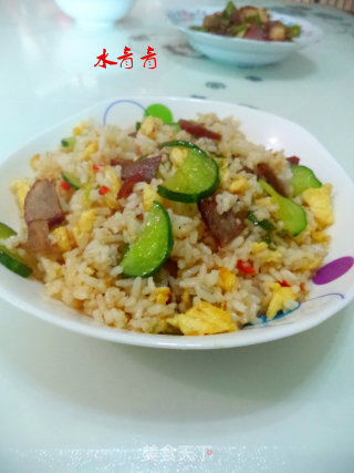 Fried Rice with Cucumber Char Siew recipe