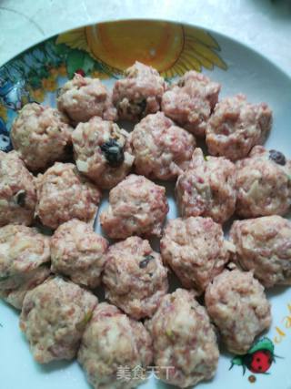 Hakka Boiling Meatballs recipe