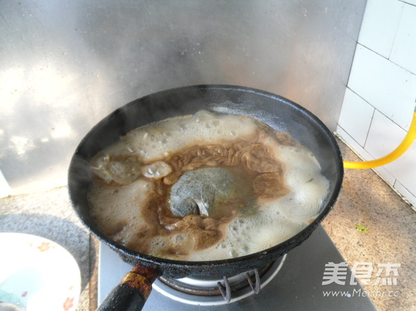 Braised Turbot with Scallions recipe