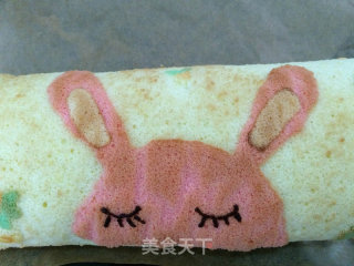 Bunny Cream Cake Roll recipe