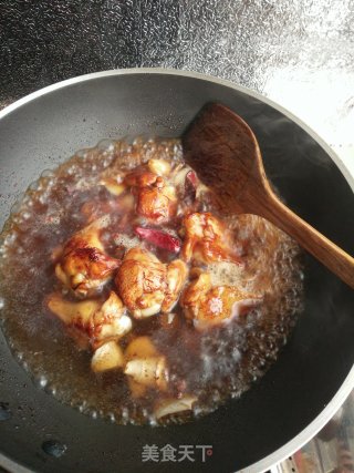 Braised Chicken Wings Root Potatoes recipe