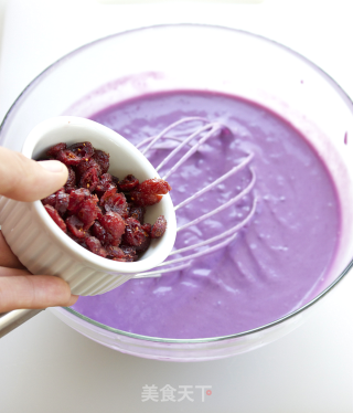 [purple Sweet Potato Ice Cream with Fruit Puree] Mix and Match Can Also be Delicious recipe