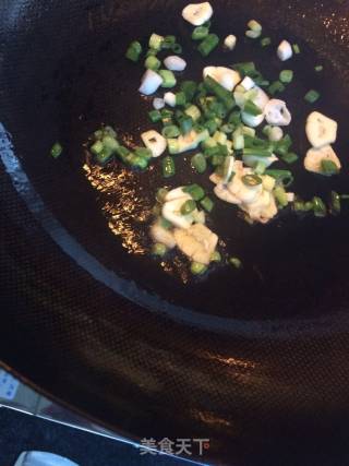 Vegetarian Fried Loofah recipe