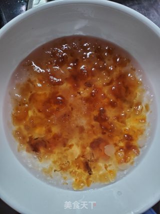 Peach Gum Soup recipe