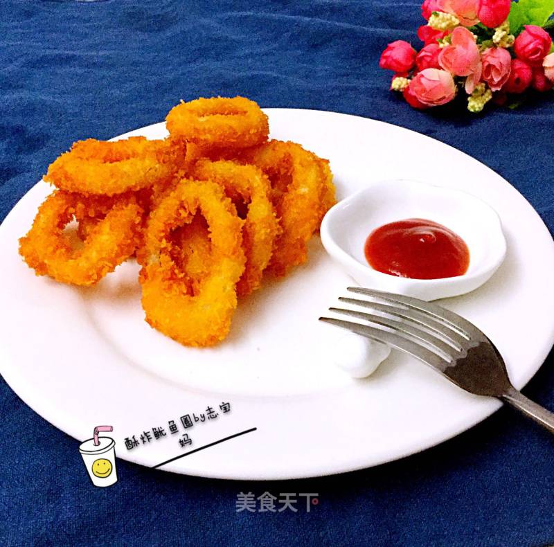 A Must-have Snack for The Rio Olympics-fried Squid Rings recipe