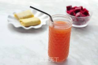 #trust之美#grapefruit Carrot Juice recipe