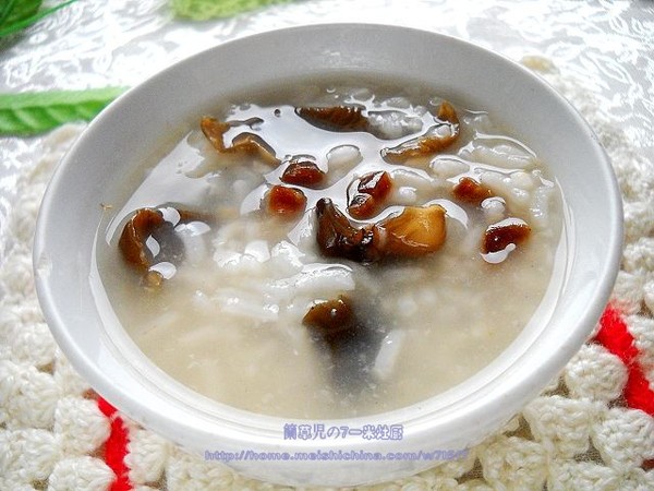 Haw Fungus Congee recipe