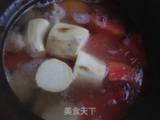 Papaya and Sweet Potato Soup with Fan Bone recipe