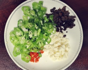 Stir-fried Water Spinach with Tempeh with Rice recipe