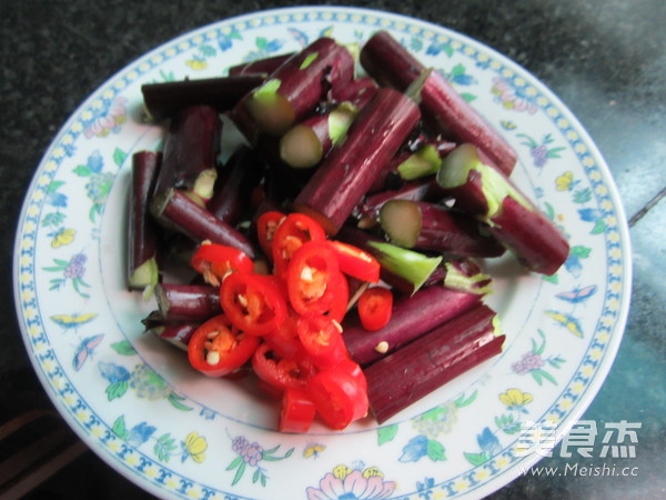 Stir-fried Red Cabbage Moss recipe