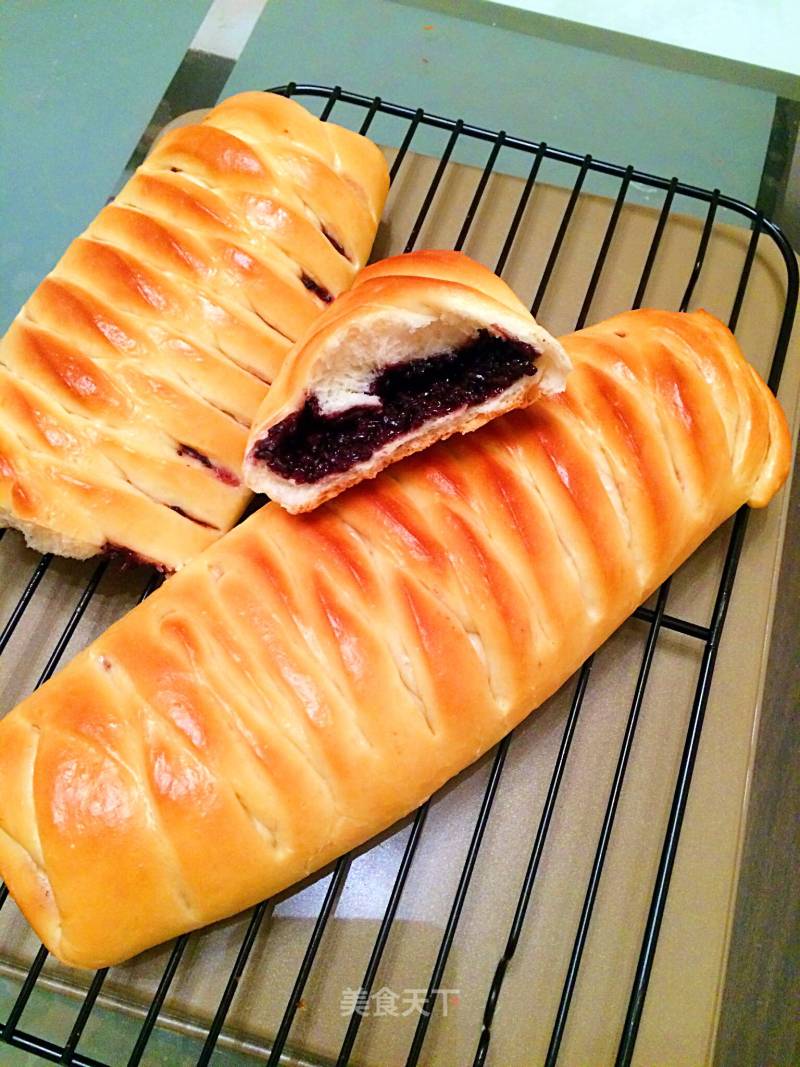 Purple Glutinous Rice Bread recipe