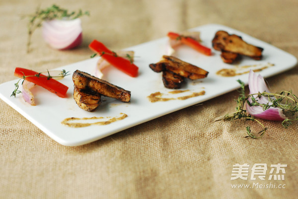 Pan-fried Matsutake recipe