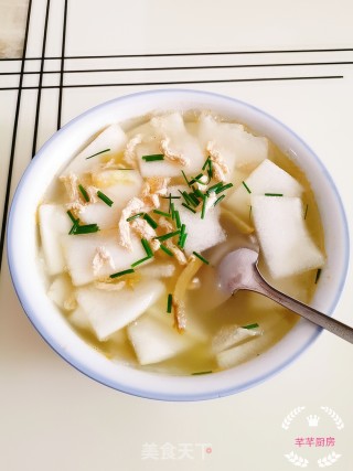 Mustard Pork and Winter Melon Soup recipe